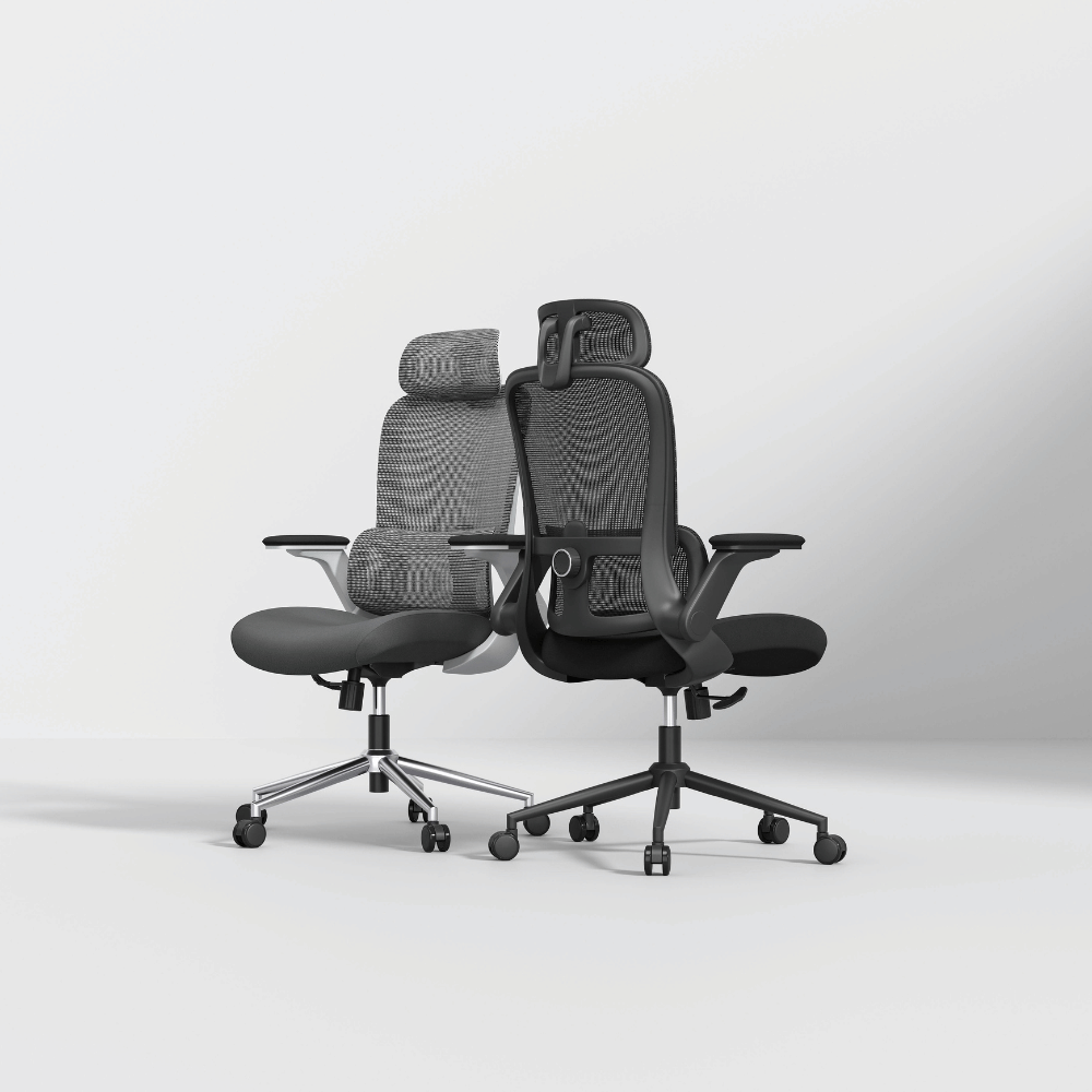 Ergo-M 中背翻轉扶手人體工學電腦椅