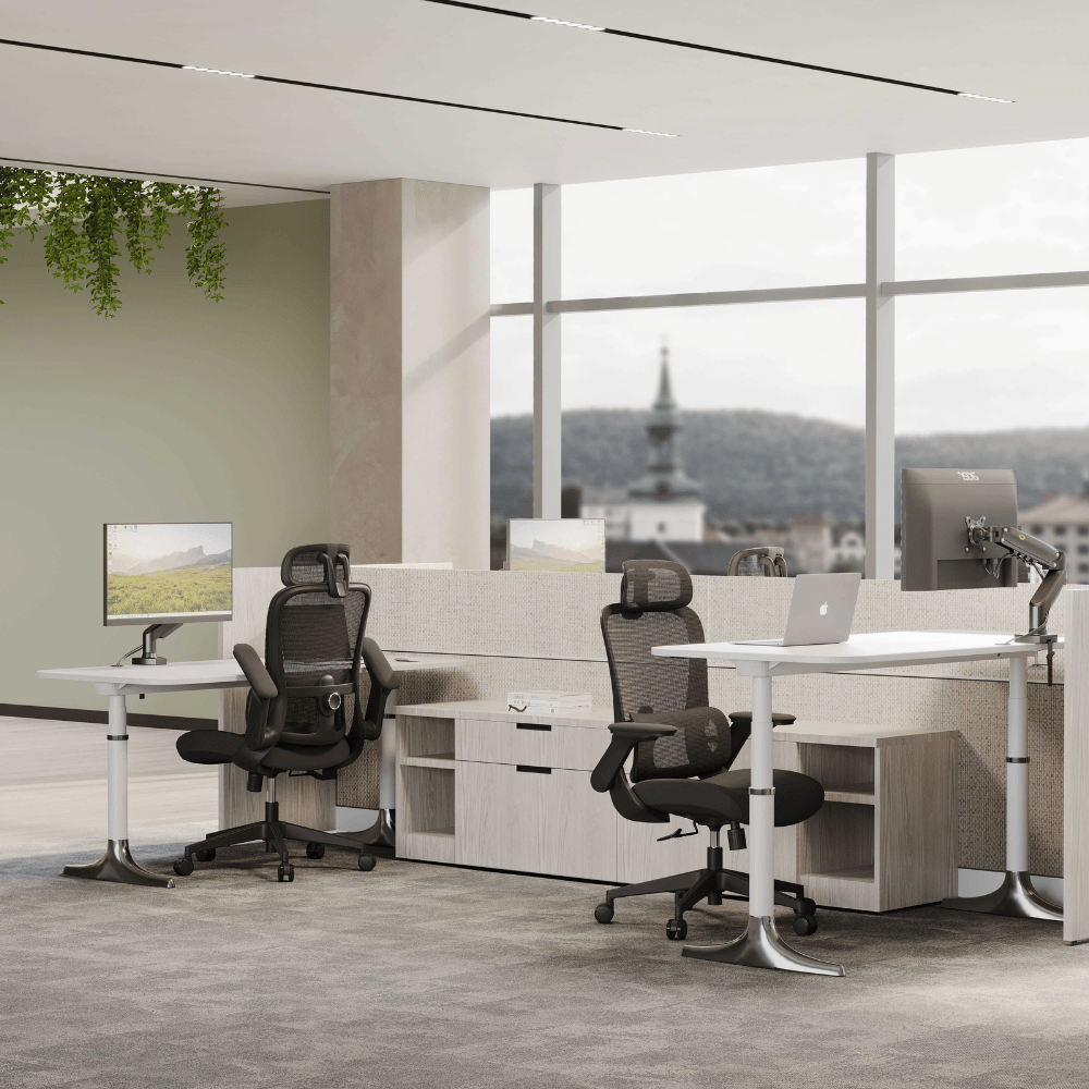 Ergo-M 中背翻轉扶手人體工學電腦椅