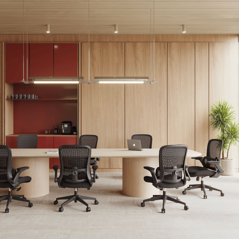 Ergo-M 中背翻轉扶手人體工學電腦椅