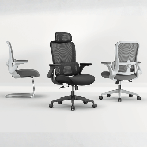 Ergo-M 中背翻轉扶手人體工學電腦椅