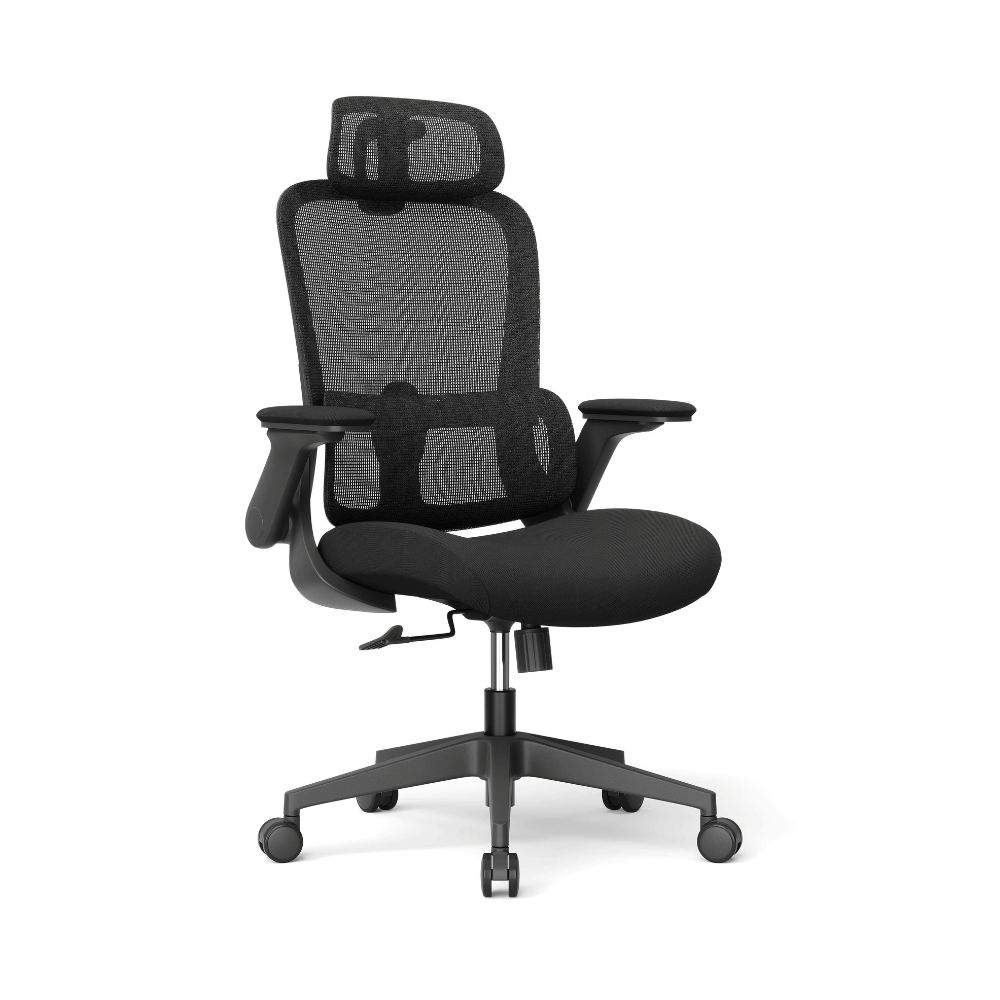 Ergo 高背翻轉扶手人體工學電腦椅