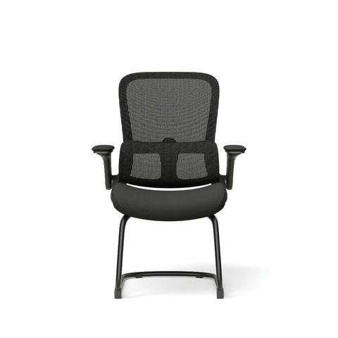 Ergo-V Mid Back Flip Armrest Conference Meeting Cantilever Chair