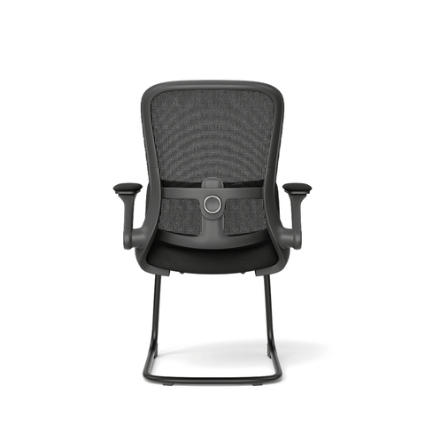 Ergo-V Mid Back Flip Armrest Conference Meeting Cantilever Chair