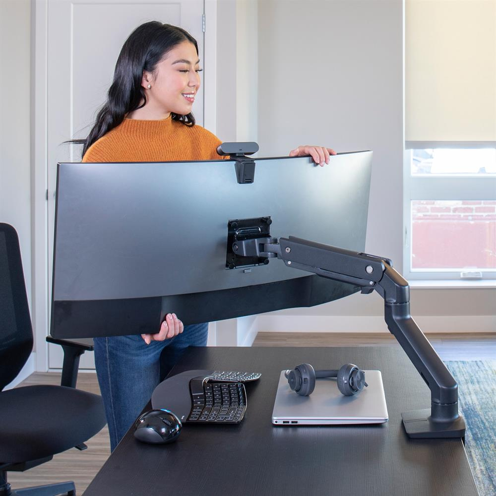 Ergotron HX Heavy Duty Desk Monitor Arm - Gavisco Premium Office Furniture