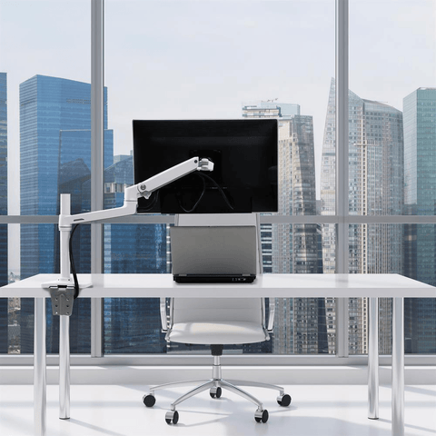 Ergotron LX Desk Monitor Arm with Tall Pole - Gavisco Office Furniture