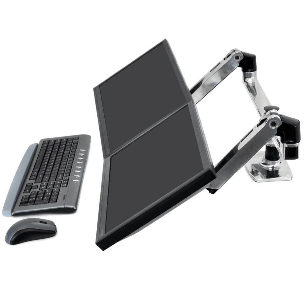 Ergotron LX Dual Side-by-Side Arm - Gavisco Office Furniture