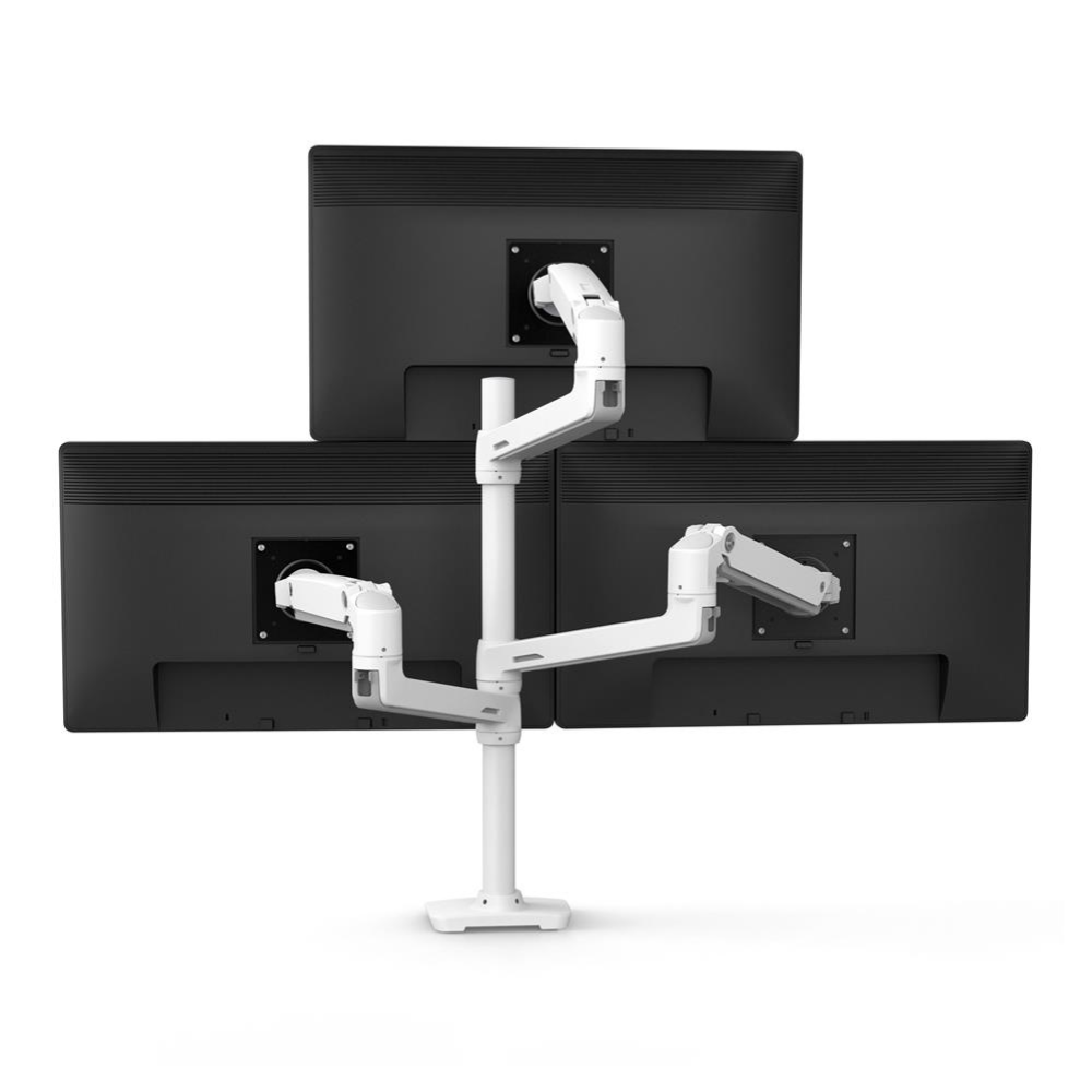 Ergotron LX Dual Stacking Arm with Tall Pole - Gavisco Premium Office Furniture