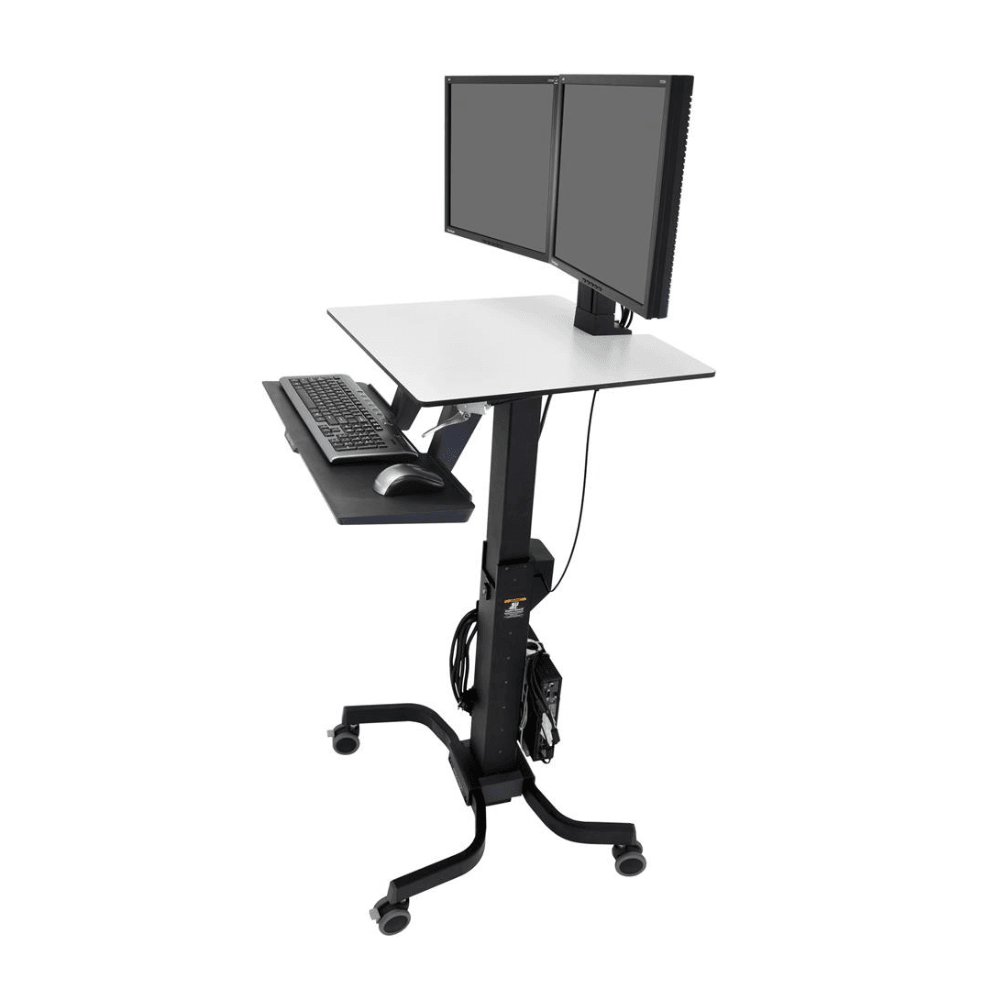 Ergotron WorkFit-C Single Monitor Heavy Duty Sit-Stand Workstation - Gavisco Office Furniture