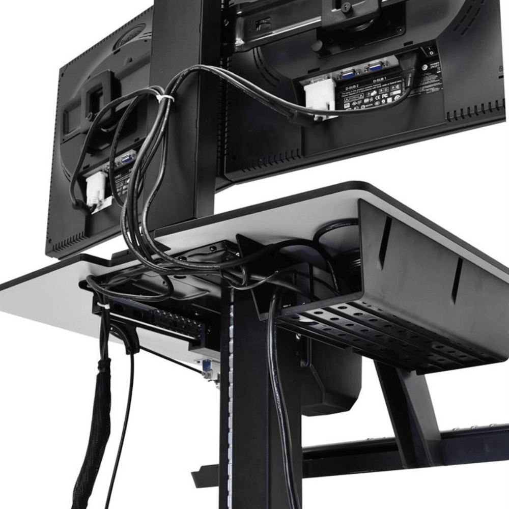 Ergotron WorkFit-C Single Monitor Heavy Duty Sit-Stand Workstation - Gavisco Office Furniture