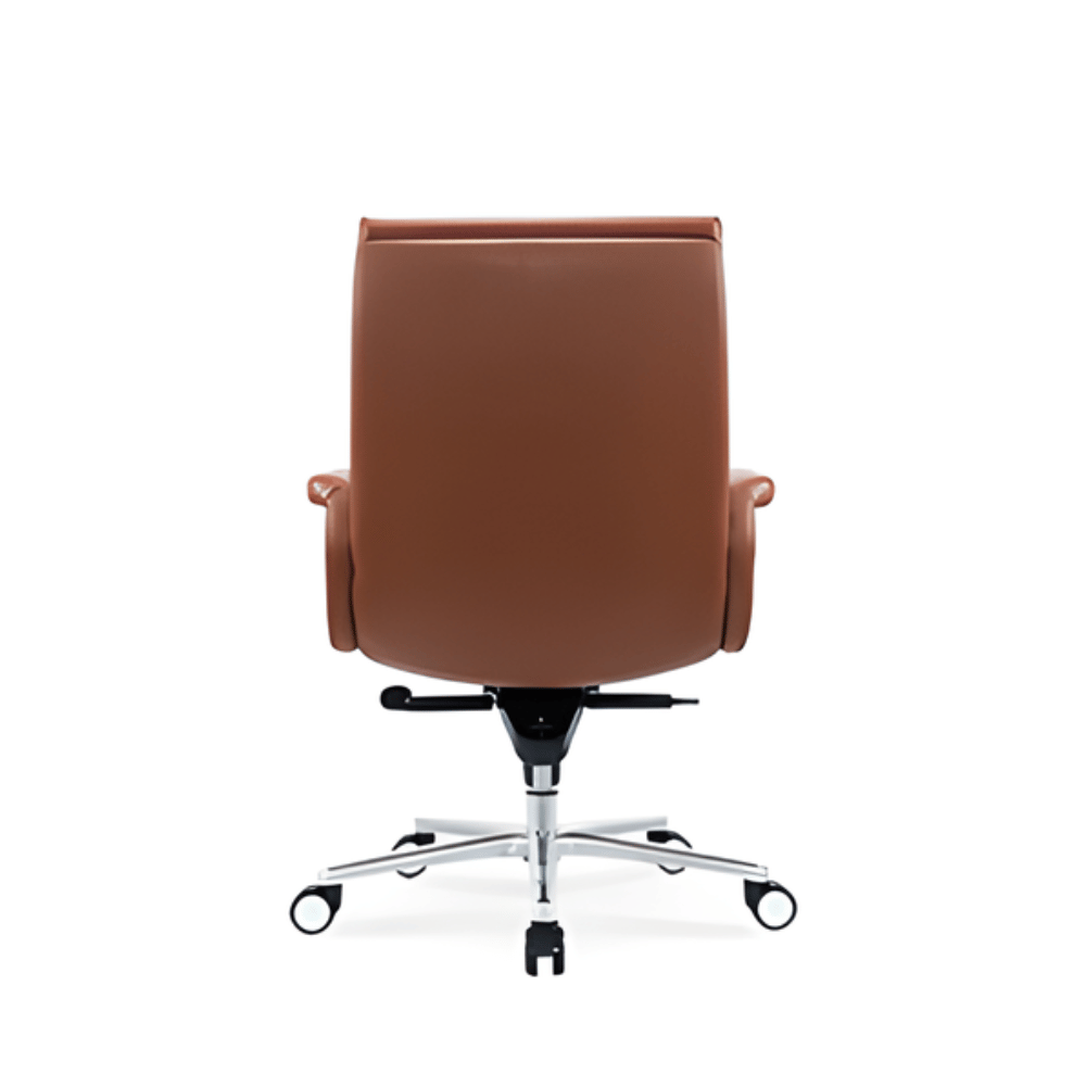 Erica-M Mid Back Leather Office Executive Chair - Gavisco Office Furniture