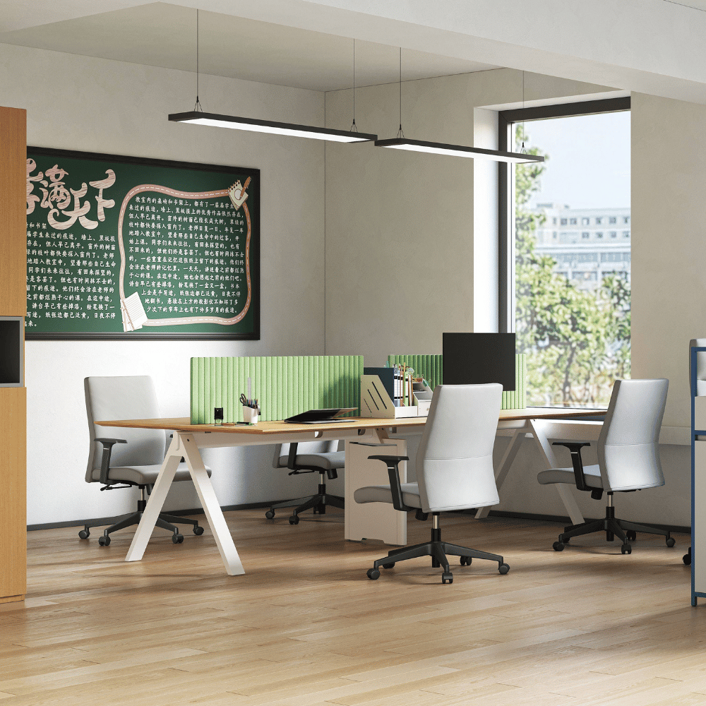 Essence-M Mid Back Office Leather Conference Meeting Chair