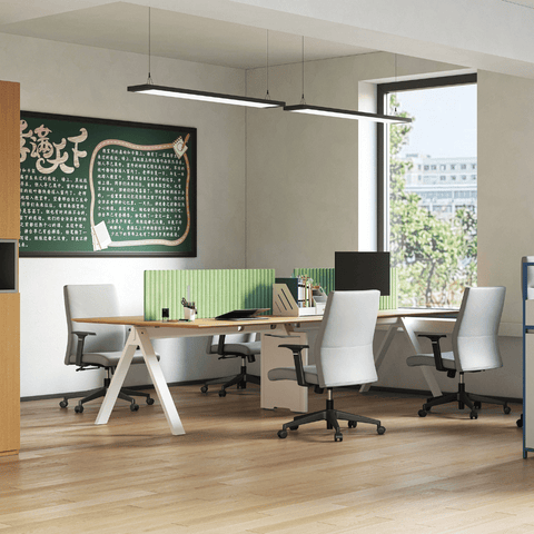 Essence-M Mid Back Office Leather Conference Meeting Chair