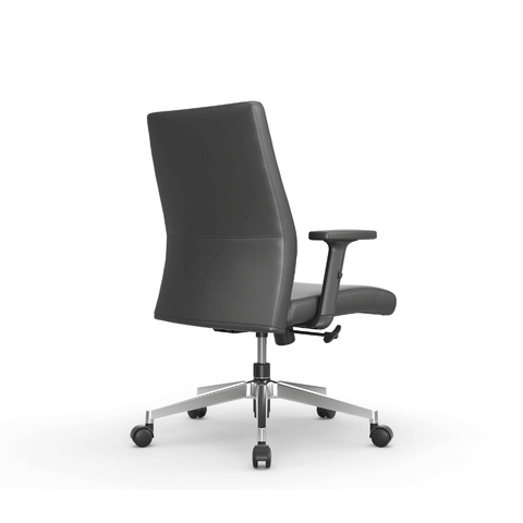 Essence-M Mid Back Office Leather Conference Meeting Chair