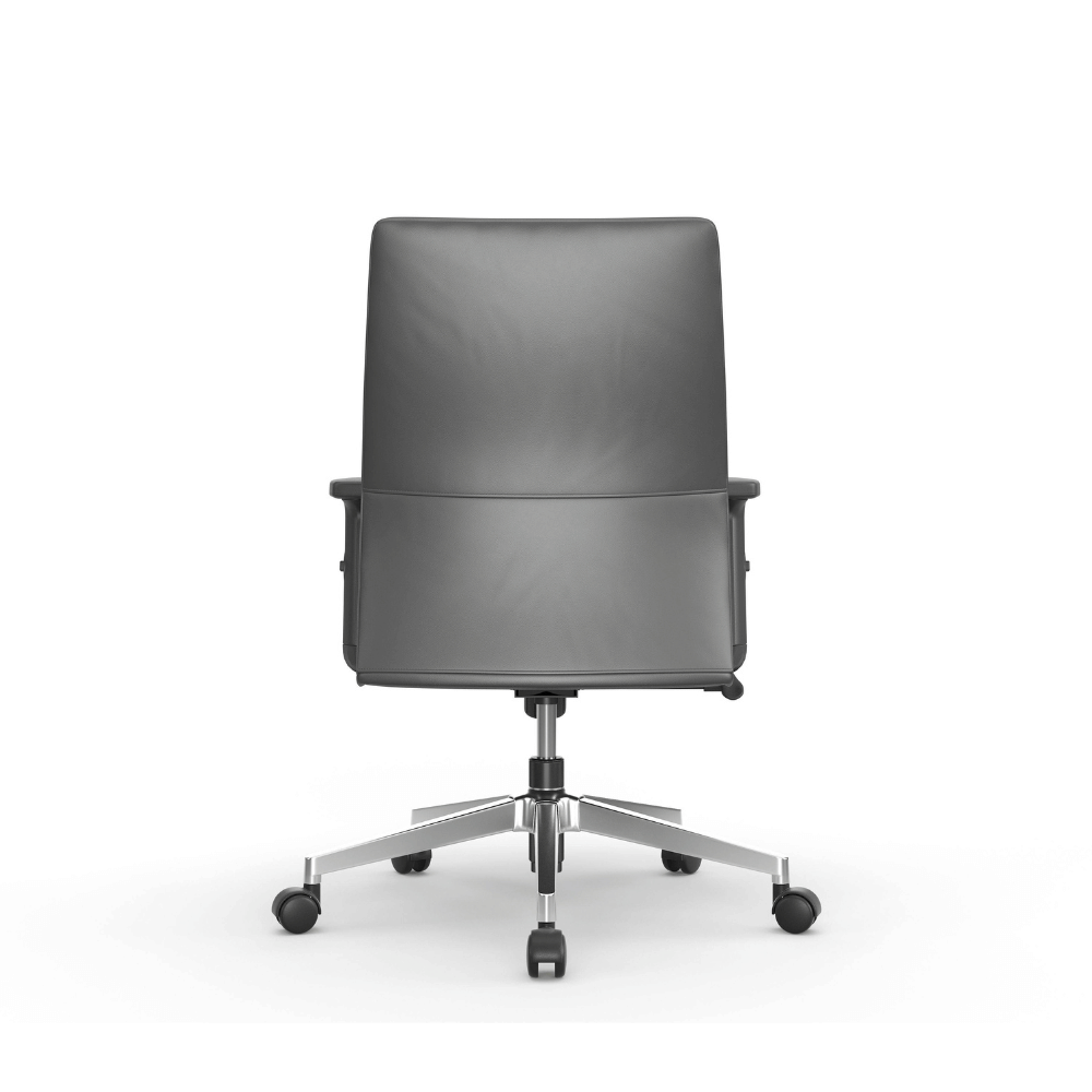 Essence-M Mid Back Office Leather Conference Meeting Chair