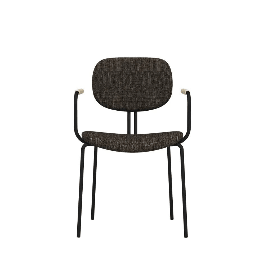 ET Modern Fabric Dining Room Side Chair with Armrest - Gavisco Office Furniture