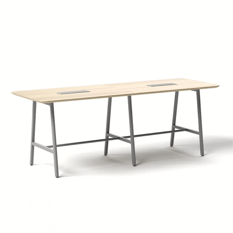 FAB Metal Frame High Bar Conference Meeting Table