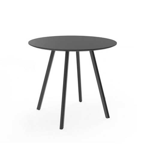 FAB Metal Frame Mobile High Bar Round Meeting Table