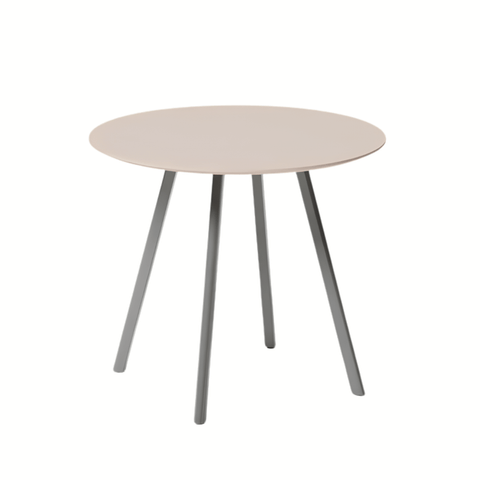 FAB Metal Frame Mobile High Bar Round Meeting Table