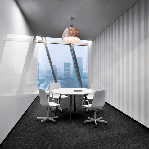 FAB Metal Frame Mobile High Bar Round Meeting Table