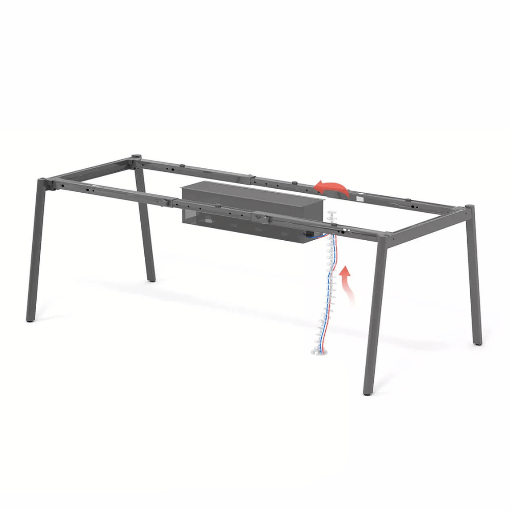 FAB Metal Frame Office Conference Meeting Table