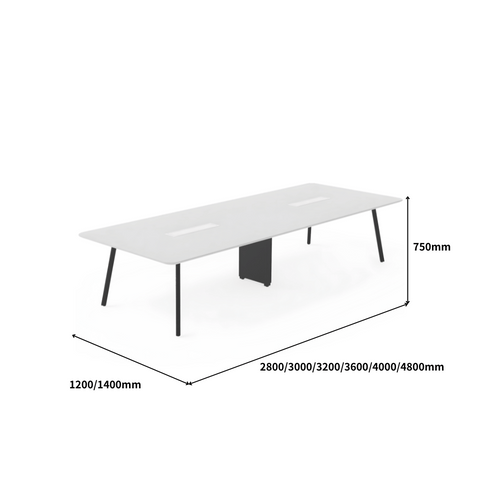 FAB Metal Frame Office Conference Meeting Table