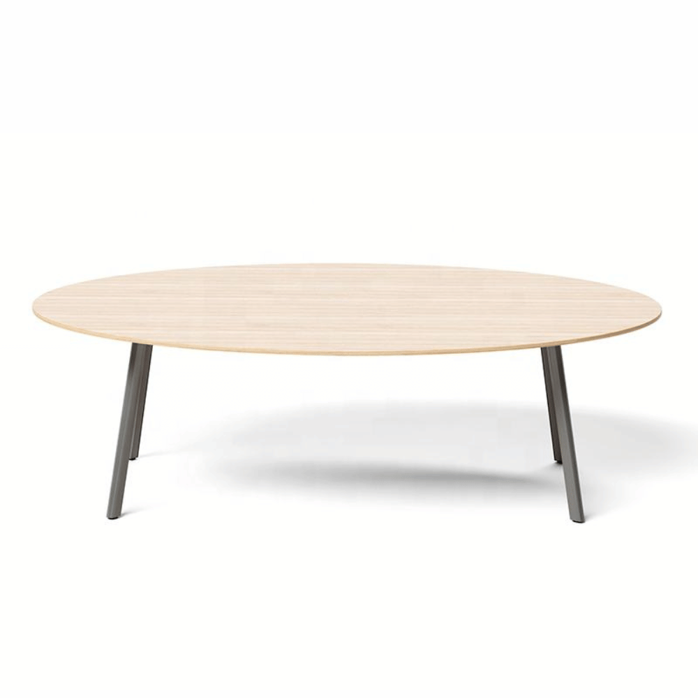 FAB Metal Frame Oval Round Conference Table