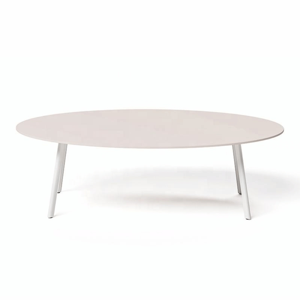 FAB Metal Frame Oval Round Conference Table