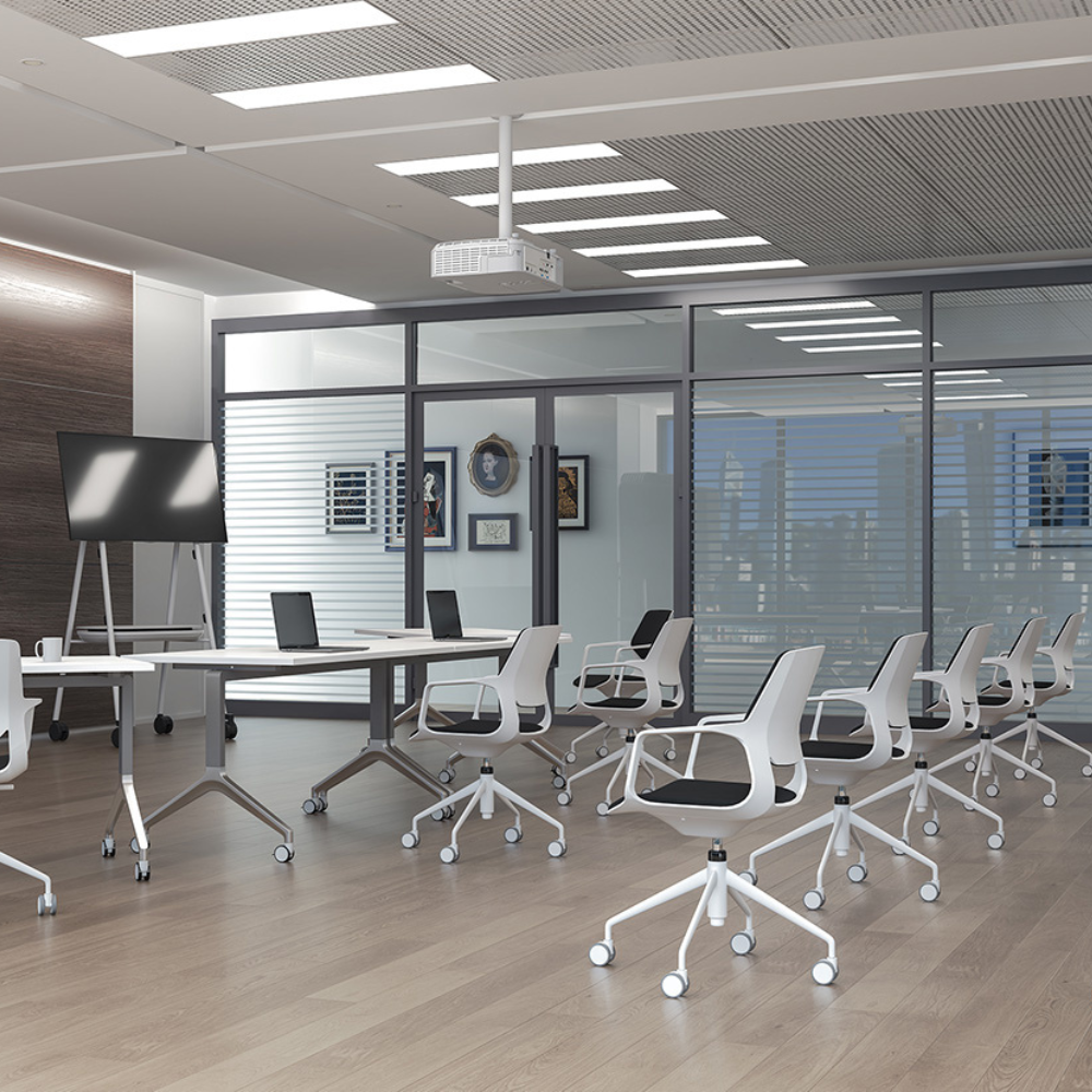 Filo-XS Small Office Fabric Visitor Meeting Chair - Gavisco Premium Office Furniture
