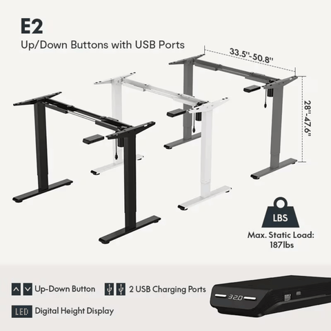 Flexispot E2 Single Motor Electric Standing Desk