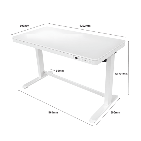 Flexispot ET118 Electric Standing Desk with Drawer - Gavisco Office Furniture