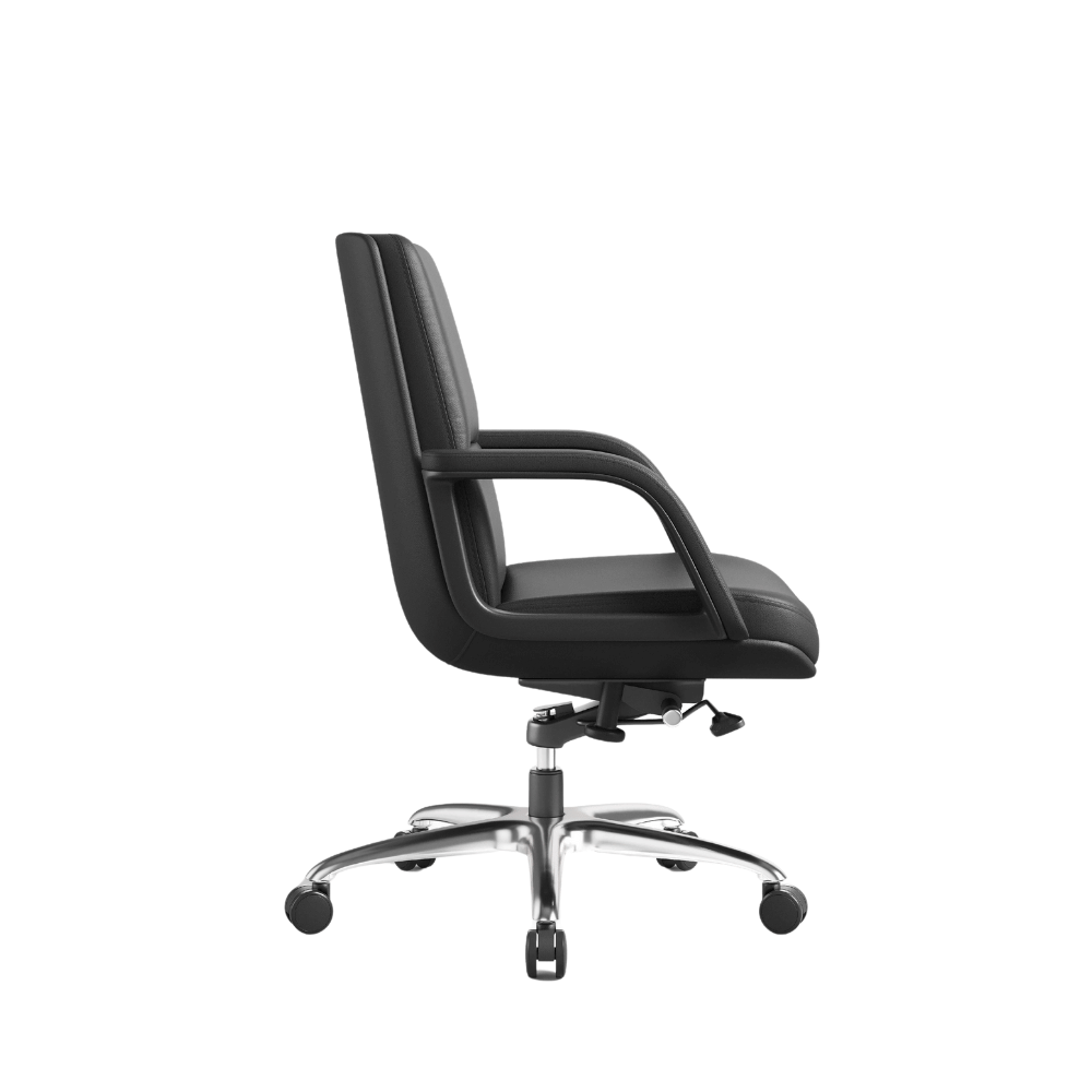 Florea-M Mid Back Office Leather Conference Chair