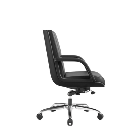 Florea-M Mid Back Office Leather Conference Chair