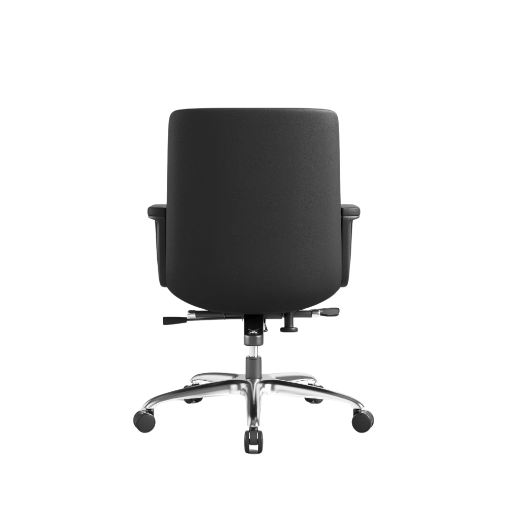 Florea-M Mid Back Office Leather Conference Chair