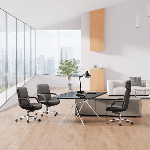 Florea High Back Office Leather Executive Chair