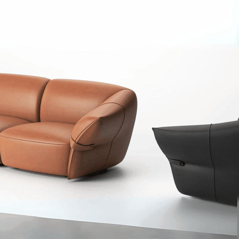 Flower Single Seater Modern Office Fabric Lounge Sofa Armchair - Gavisco Office Furniture