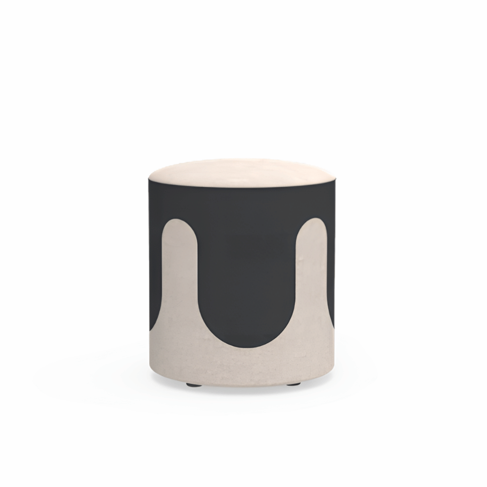 Fluid Modern Sofa Ottoman Pouf