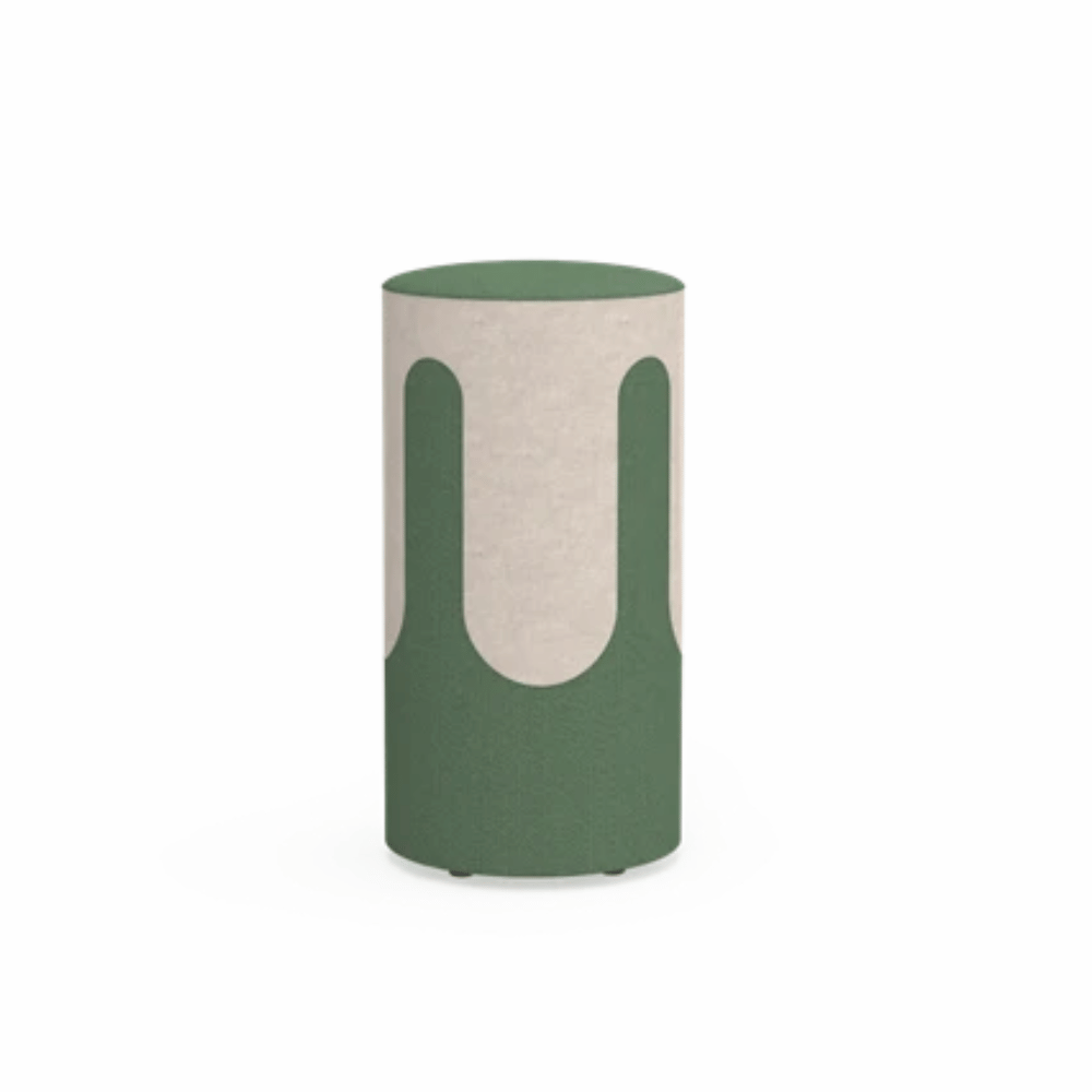 Fluid Modern Sofa Ottoman Pouf
