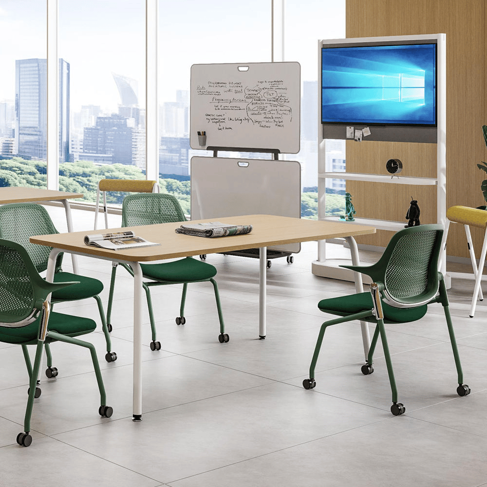 Flux-A Office Mobile Partition TV Stand