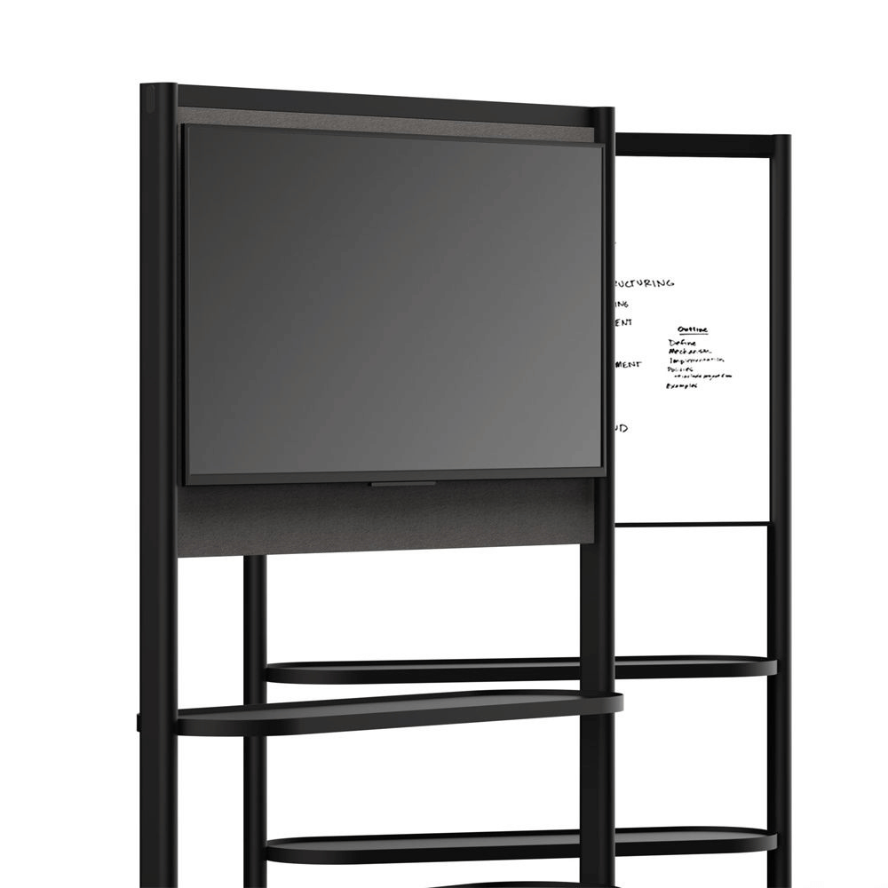 Flux-A Office Mobile Partition TV Stand