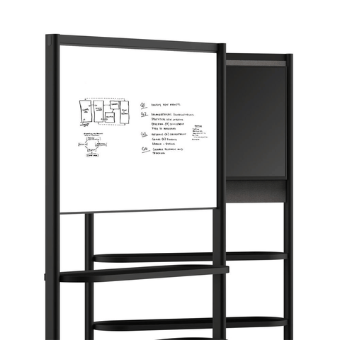 Flux-A Office Mobile Partition TV Stand