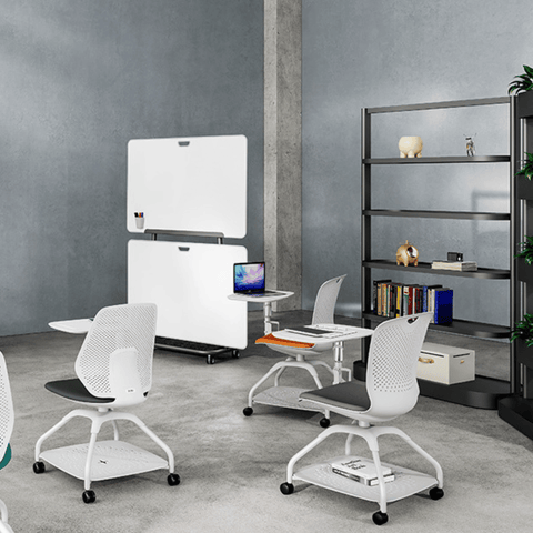 Flux-C Office Mobile Partition Display Rack