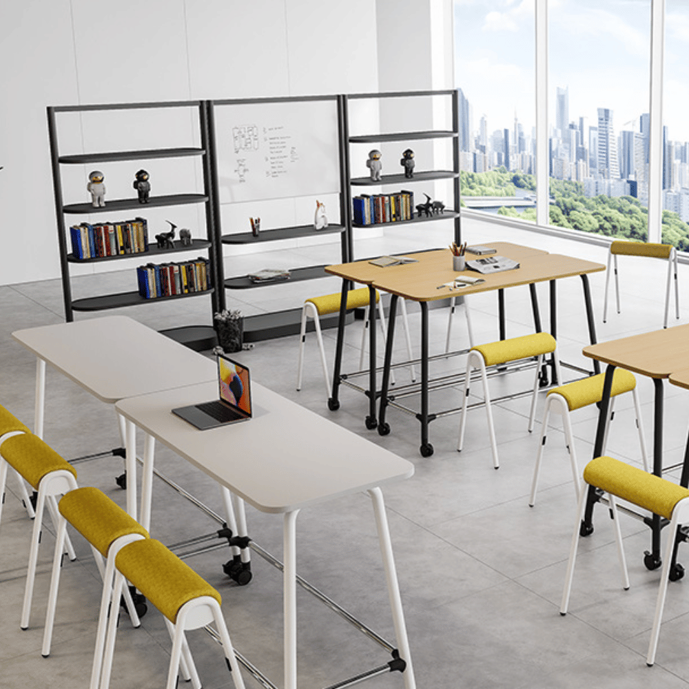 Flux-C Office Mobile Partition Display Rack