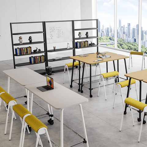 Flux-C Office Mobile Partition Display Rack