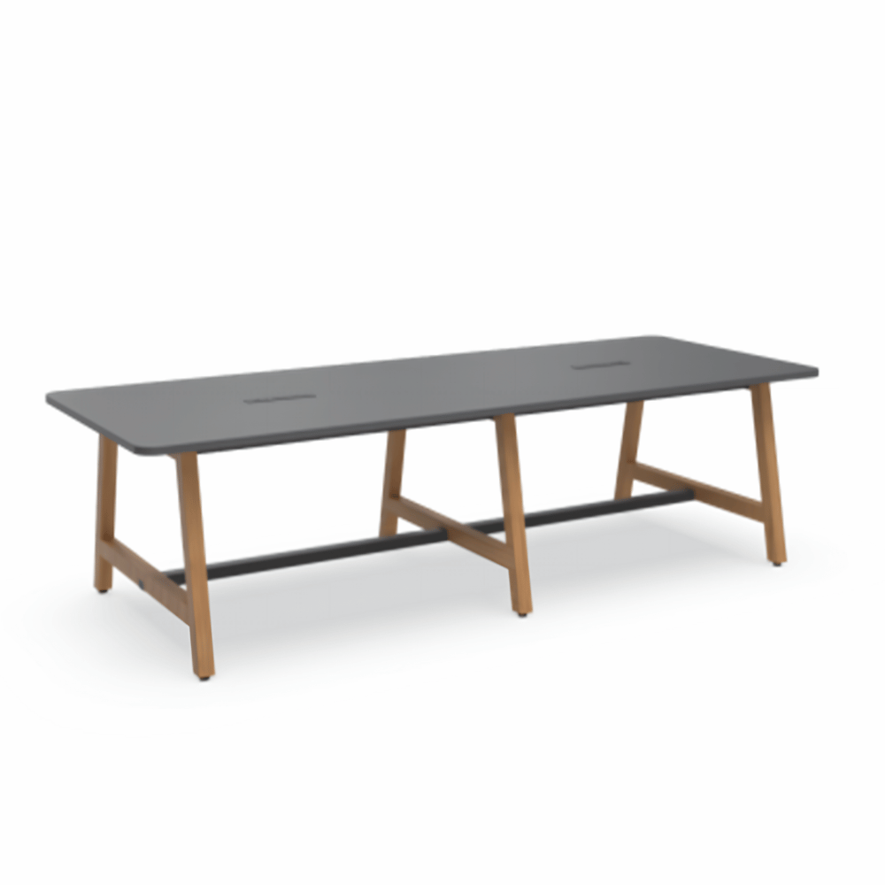Forest Modern Solid Wood Conference Meeting Table