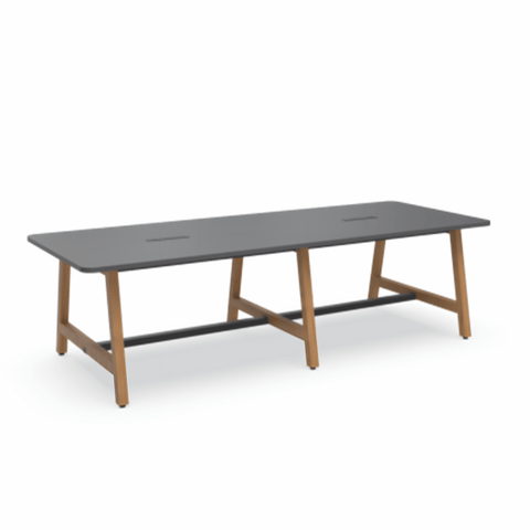 Forest Modern Solid Wood Conference Meeting Table