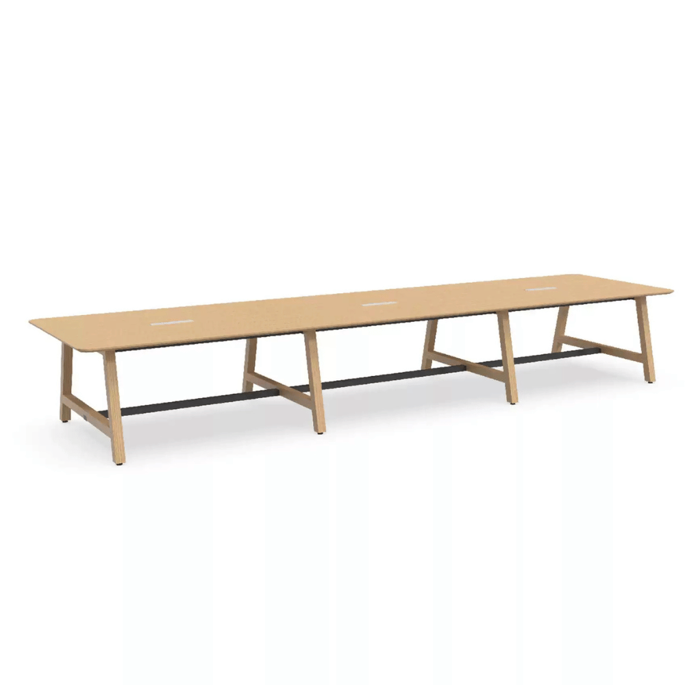 Forest Modern Solid Wood Conference Meeting Table