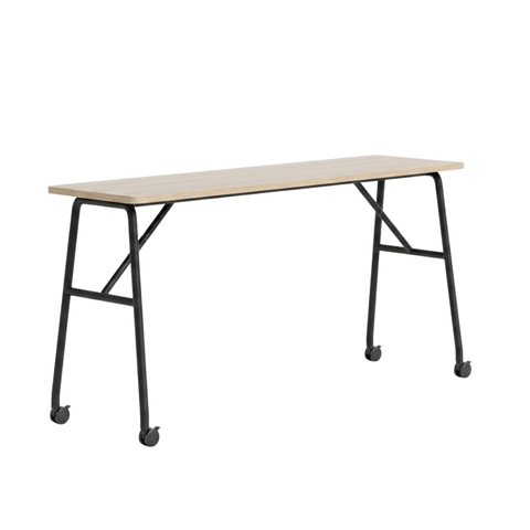 Chocolate Conference Meeting High Bar Table