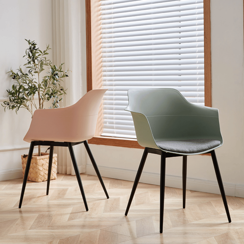 Golem Modern Cushion Plastic Dining Chair