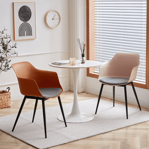 Golem Modern Cushion Plastic Dining Chair