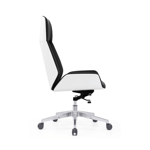 Grain High Back Bentwood Office Leather Executive Chair